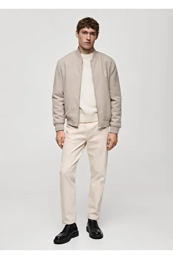 MANGO Man Ben Tapered Fit Jean Trousers