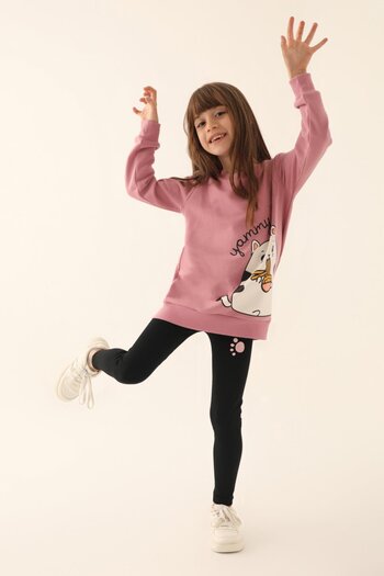 ROLY POLY Rolypoly Yammy Pink Girl's Tights Set