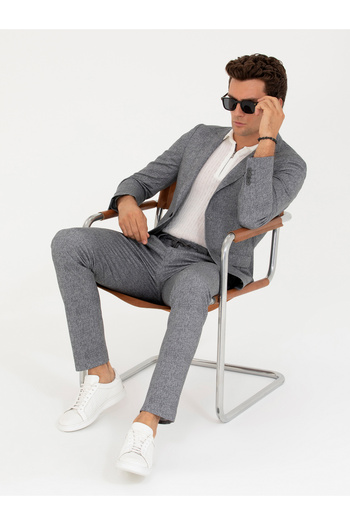 Cacharel Antrasit Ex. Slim Fit Ceket 50265260-VR006