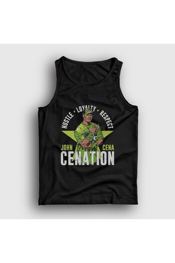 Presmono John Cena Unisex Black Athlete - Cenation V2 Wrestling 496443 Tt