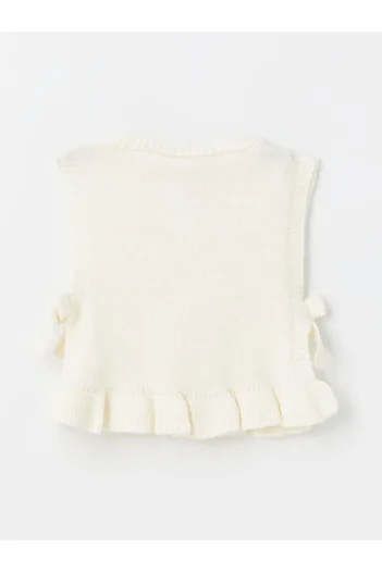 LC Waikiki LCW Baby Girl Ornament - Crew Neck, Sleeveless