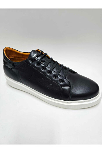 Luis Figo Genuine Leather - Black Eva Sole Casual Men's Shoes (45-46...)