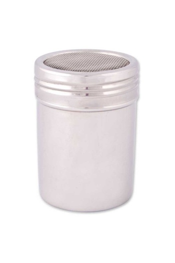 Jet's Home 7 cm Chrome Sprinkler - Squeezed Sifter Powder Sugar