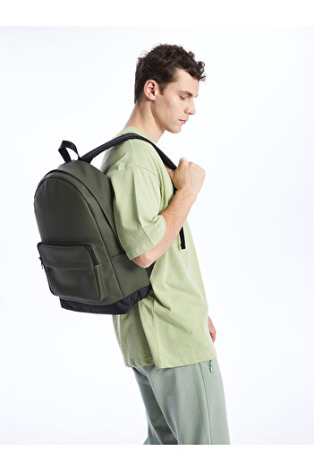 LC Waikiki Lw - Leather Look Men's Backpack