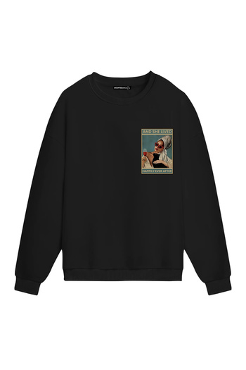 Mounte Bianca Unisex And She Lived - Κανονικό φούτερ