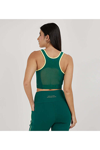 F5 Mesh Panel Sports Bra For Women