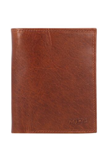 Mika Lederwaren Wallet RFID leather 9.5 cm