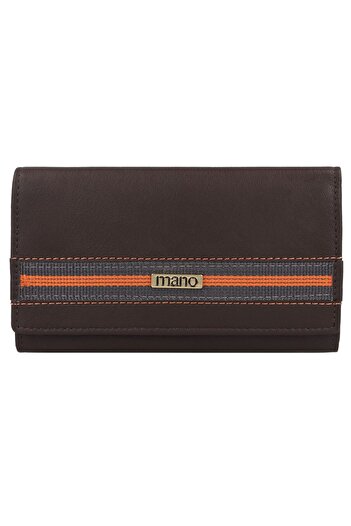 MANO Don Leonardo wallet RFID leather 16 cm