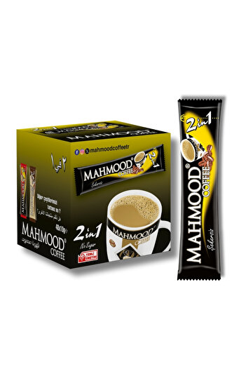 Mahmood Coffee 2si 1 Arada Hazır Kahve 48 Adet X 10 gr (1 KOLİ - 12'Lİ)
