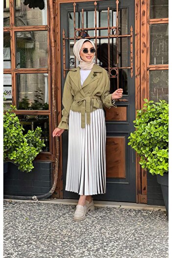 Kayra Skirt Ka-B24-12023 Mixed