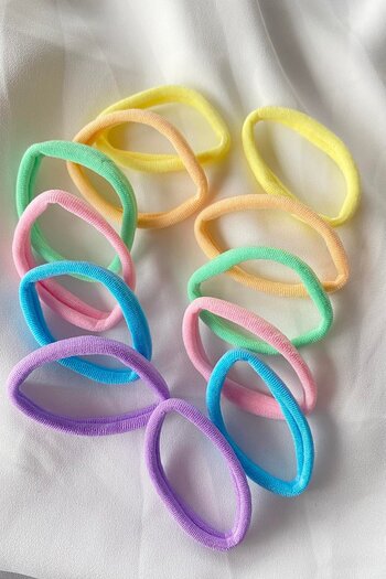 TAKIŞTIR Mixed Color Lollipop Figured Rubber Buckle Set