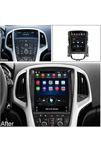 Navigold OPEL ASTRA J 2015-2015 MULTİMEDYA NAVİGASYON USB KAMERA CARPLAYER 4 RAM