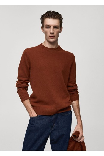 MANGO Man Wool Blend Knitwear Sweater