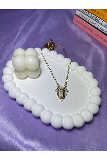 Store Seranay Steel Necklace - Gold Model
