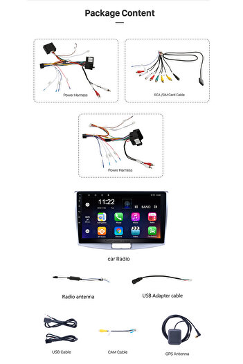 Navigold VW PASSAT B7/CC 2012+ MULTİMEDYA NAVİGASYON USB KAMERA CARPLAYER 6 RAM