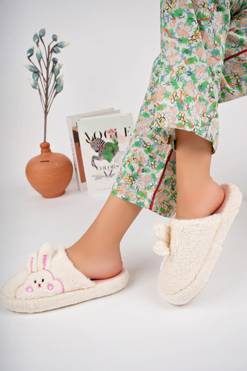 StWenn Fluffy Animal Figured Panduf Women's Home Thread