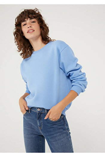 Mavi Crew Neck Blue Sweatshirt 1610779 -487
