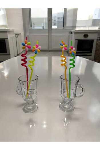 Mor Kayısı Figured Colored 4-Piece Bellow Pipette
