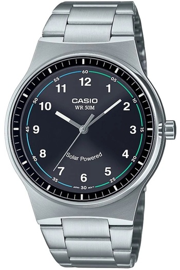 Casio Mtp-Rs105D-1Bvdf Solar Powered Men's Wrist Watch