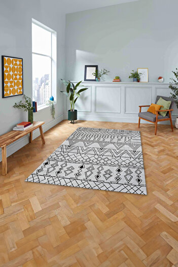 Napoli Home Printed Nordic Classic Model Washable Non-Slip Runner Kitchen Living Room Carpet