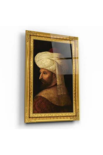 ASİL TİCARET Fatih Sultan Mehmet Cam Tablo Özel Tasarım Ofis, Mutfak Çocuk Odası, Salon Dekorasyon