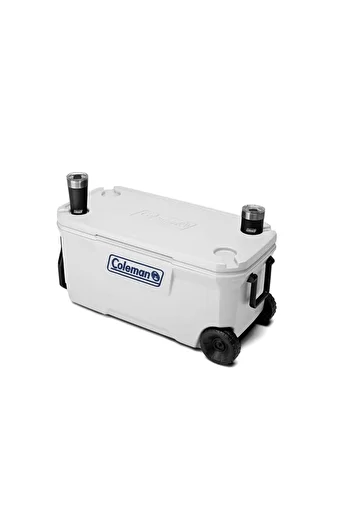 Coleman Xtreme Wheeled 100 Qt Wheeled Cooler Marine Ice Box 94.6 Lt