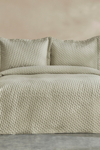 Karaca Home Breeze Soft Double Bedspread Sage