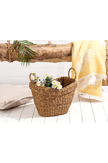 Madame Coco Delle Small Wicker Basket - Portabel and Stylish Design