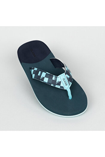 Decathlon Olaian Children's Flip Flops - Blue - 550 Square