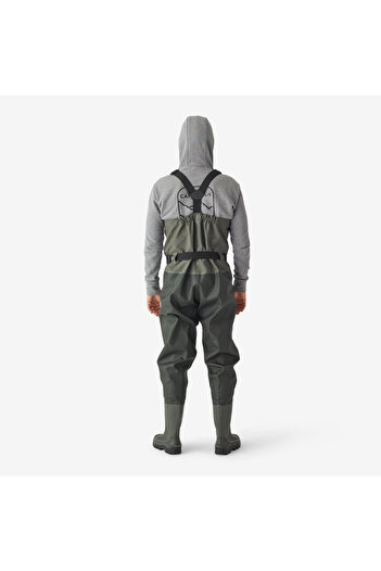 Decathlon Caperlan Balıkçı Tulum Çizmesi - Balıkçılık - PVC - 100