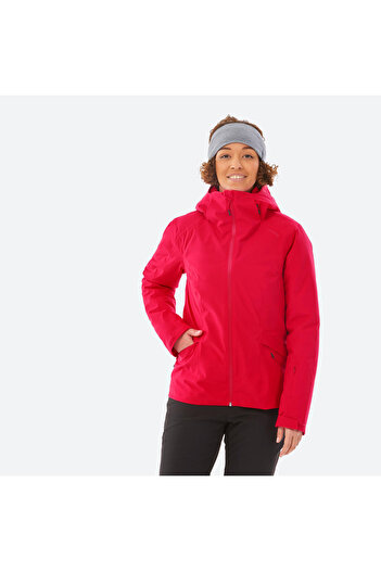 Decathlon معطف تزلج نسائي من Wedze - أحمر - 500
