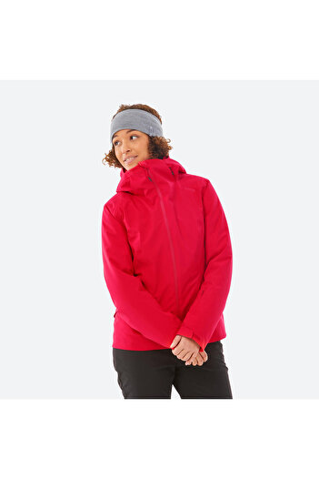Decathlon معطف تزلج نسائي من Wedze - أحمر - 500