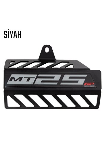 GP KOMPOZİT GP Kompozit Yamaha MT-25 2015-2024 Uyumlu Egzoz Koruma Kapağı Siyah SİYAH