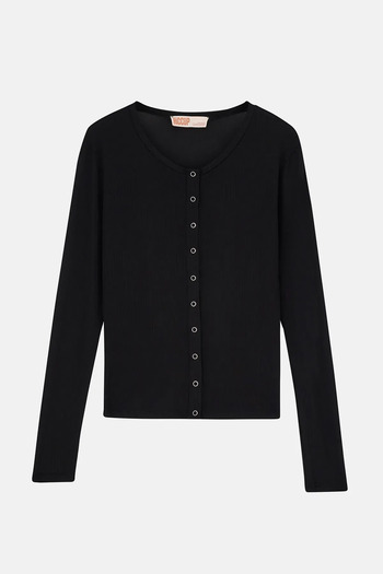Hiccup Long Sleeve Snap Top