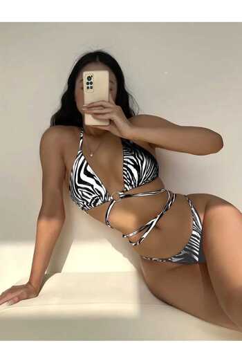bikinistan Mineleopi Ring Bikini Set
