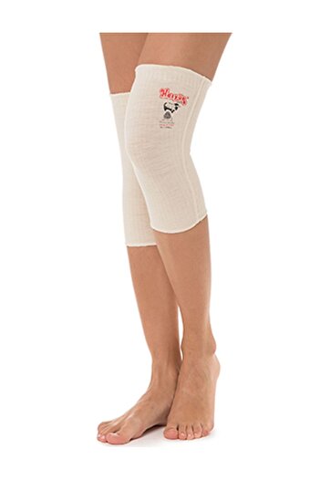 Hasyün Super Silicone Band Thin Knee Pad 100% Wool Teni Season