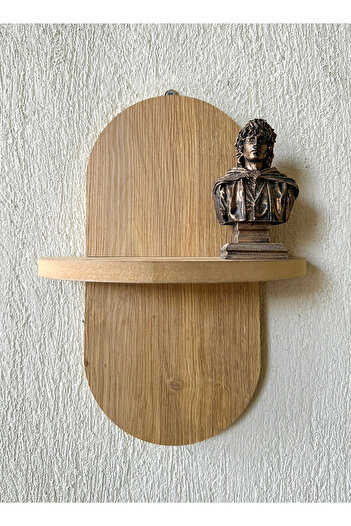 Step and Maker Wooden Mdf Decorative Single Wall Shelf