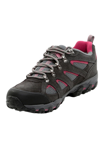 Karrimor Bodmin Low 5 Ladies Weathertite Dark Grey/Cochineal Women's Gray Outdoor Shoes