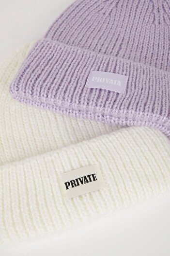 DeFacto Women's Woven Labeled Winter 2-Piece Beret Y7611Az24Wn