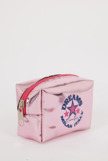 DeFacto Women's Patterned Zippered Coin Purse D3600Axns