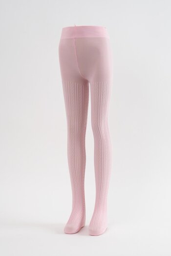 Katia&Bony Patterned Children's Pantyhose Pink