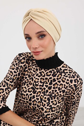 Aisha's Design Mihrace Winter Bonnet,B-4Iv,Cream