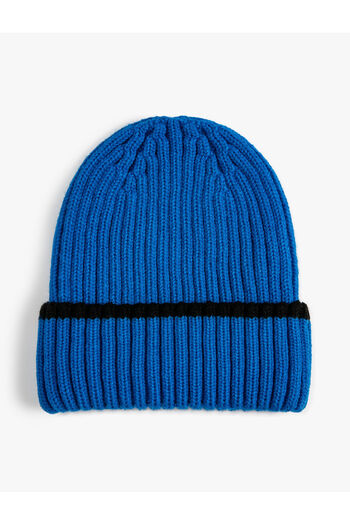 Koton Акрилова шапочка Orgu Beanie Folded Serit Детальніше