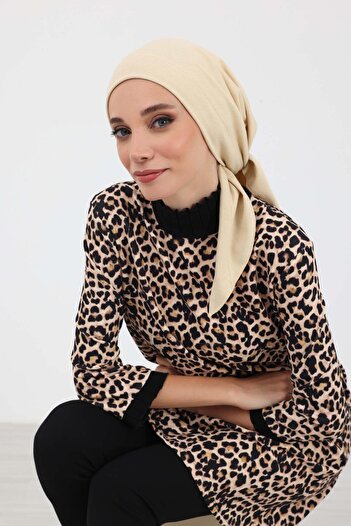 Aisha's Design Winter Bandana Bonnet,B-45Rb,Cream