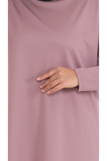 RESPİRO Large Size Comfortable Cut Seasonal Mother Size Dumped Soft Tunic