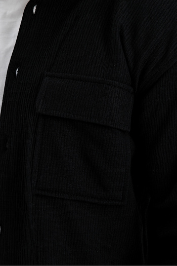 HAWKKİNG Men's Oversize Double Pocket Shirt