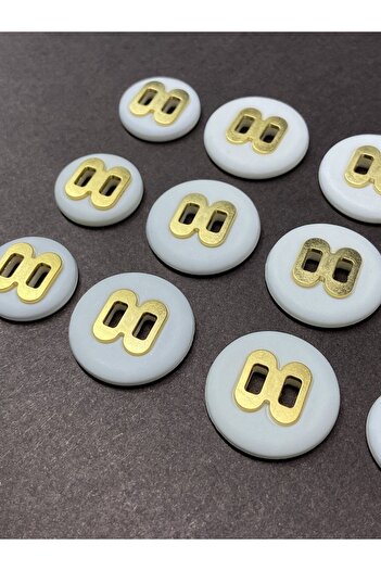 karantuhafiye Trench Coat Jacket Button Set / Off White