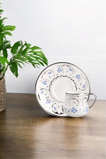 Rossel Premium Blue 6-Piece Coffee Cup Set
