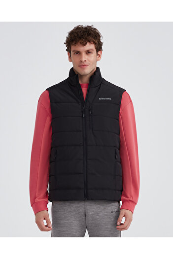 SKECHERS M Pocket Vest Чоловічий чорний жилет S212037-001