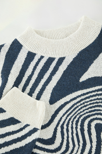 Edit by Trendyol Tedaw25Kz00028 - Indigo Slim Knitwear Sweater